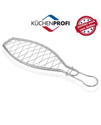 Cleste pentru peste la gratar, 29 cm, Easy BBQ - KUCHENPROFI